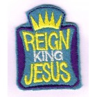 Iron-on Patch - Reign King Jesus